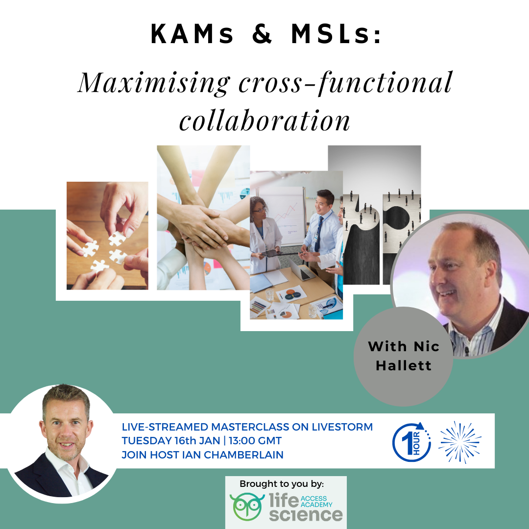 KAMs and MSLs: Maximising cross-functional collaboration