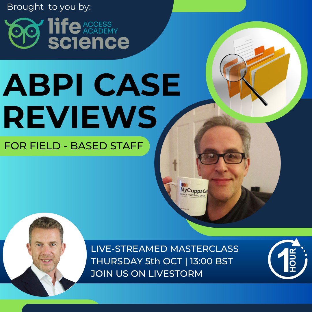 ABPI Case reviews for field-based staff with John Chater