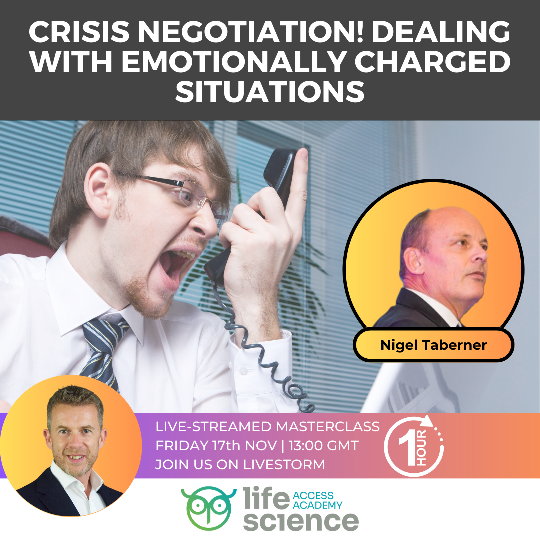 Crisis Negotiation! Dealing with Emotionally Charged Situations