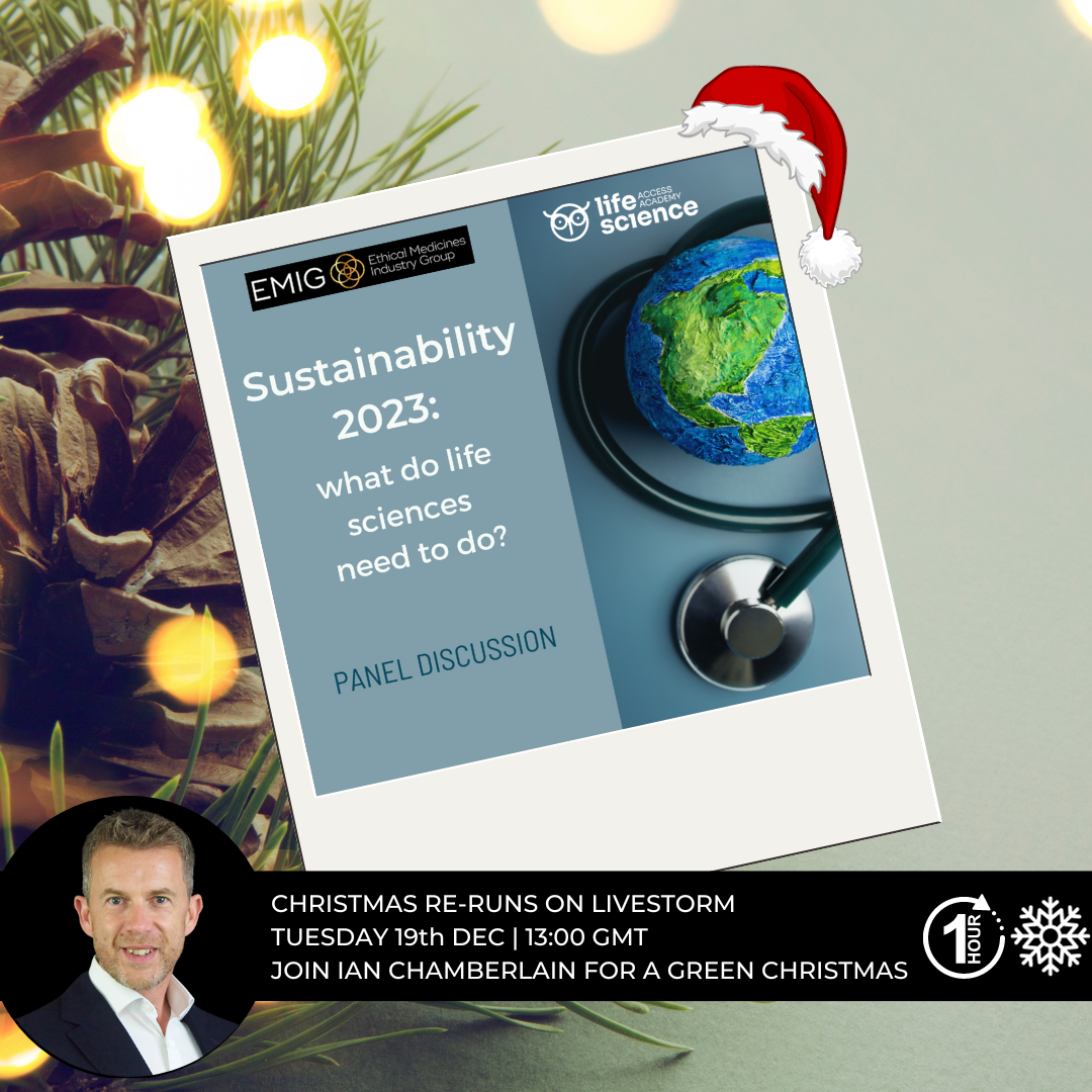 Christmas Re-Run – Sustainability 2023: what do Life Sciences need to do?