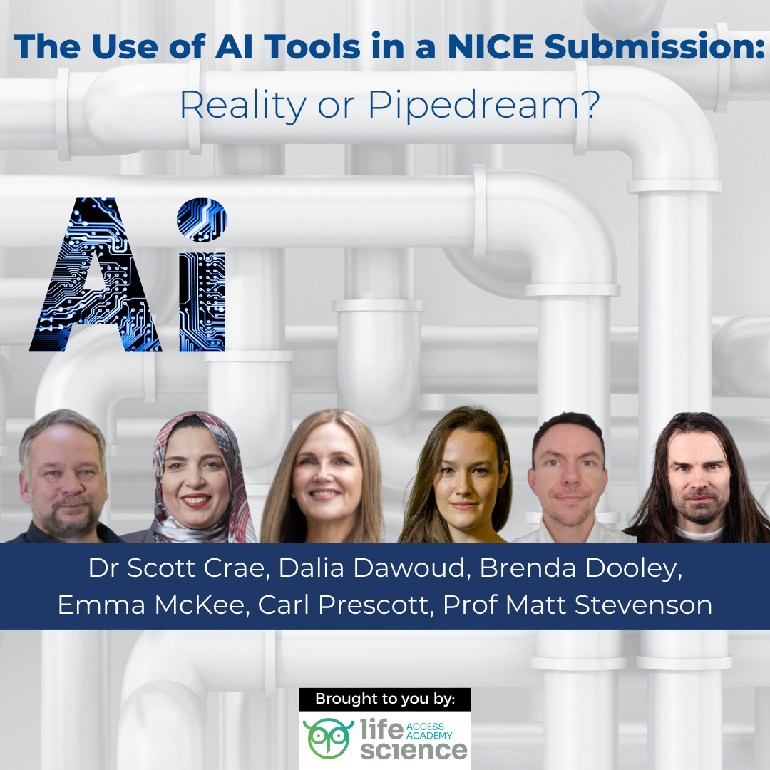 The Use of AI Tools in a NICE Submission – Reality or Pipedream?