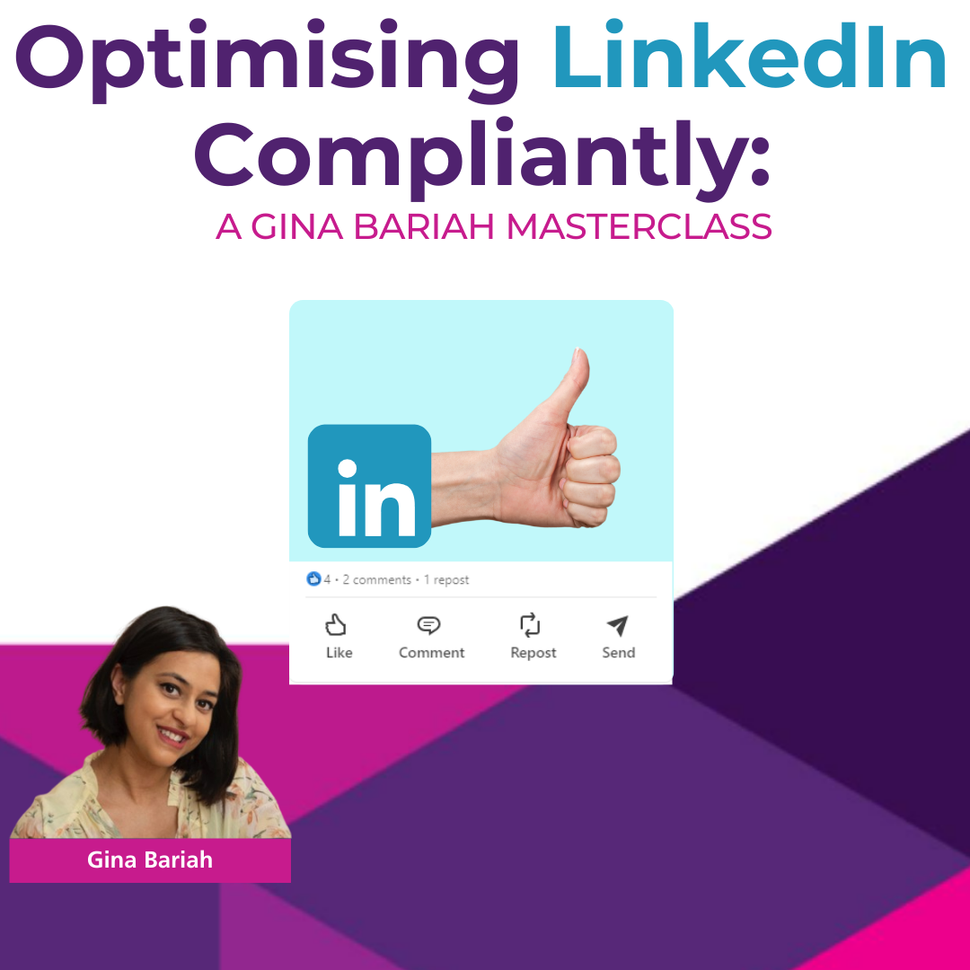 Optimising LinkedIn Compliantly: A Gina Bariah masterclass