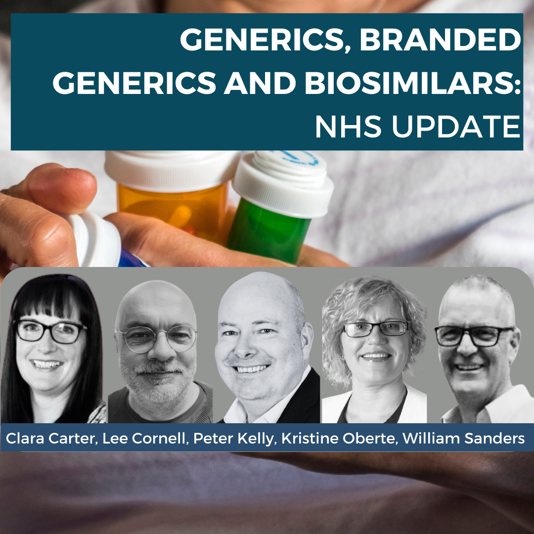 Generics, Branded Generics and Biosimilars: NHS update