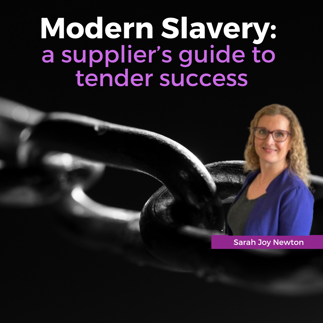 Modern Slavery: a supplier’s guide to tender success