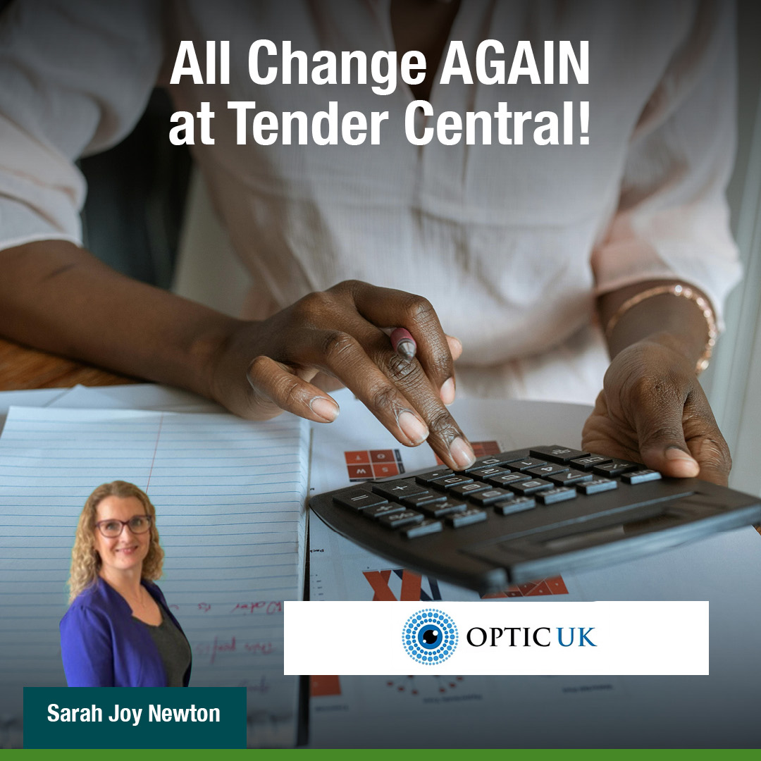 All Change AGAIN at Tender Central!