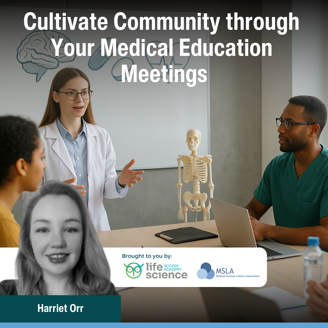 Cultivate Community through Your Medical Education Meetings