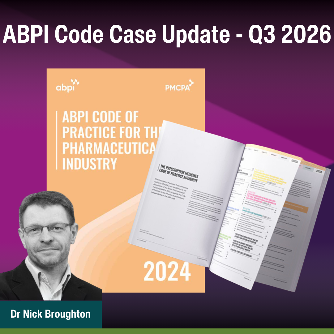 ABPI Code Case Update – Q3 2026