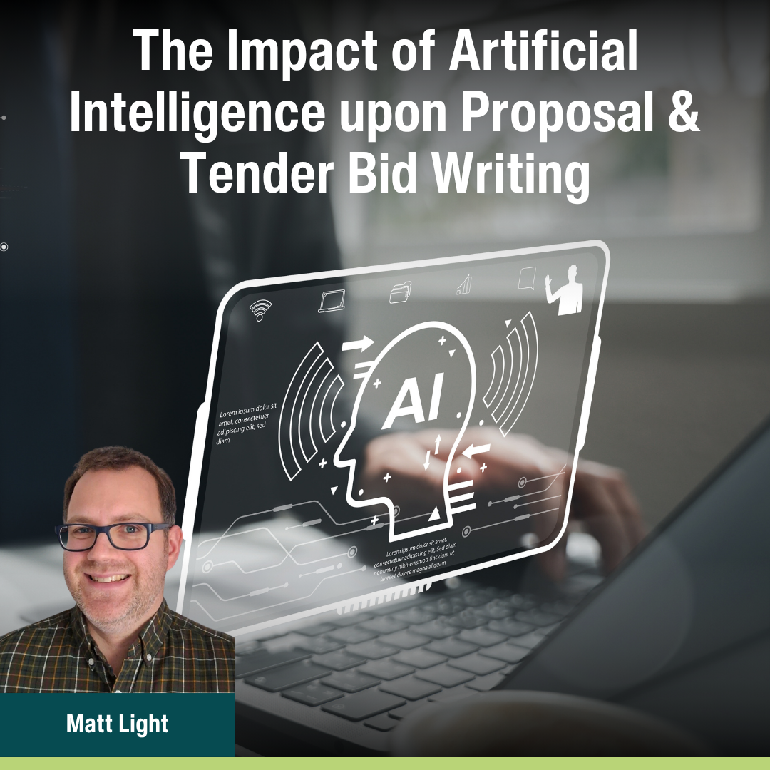 The Impact of Artificial Intelligence upon Proposal & Tender Bid Writing